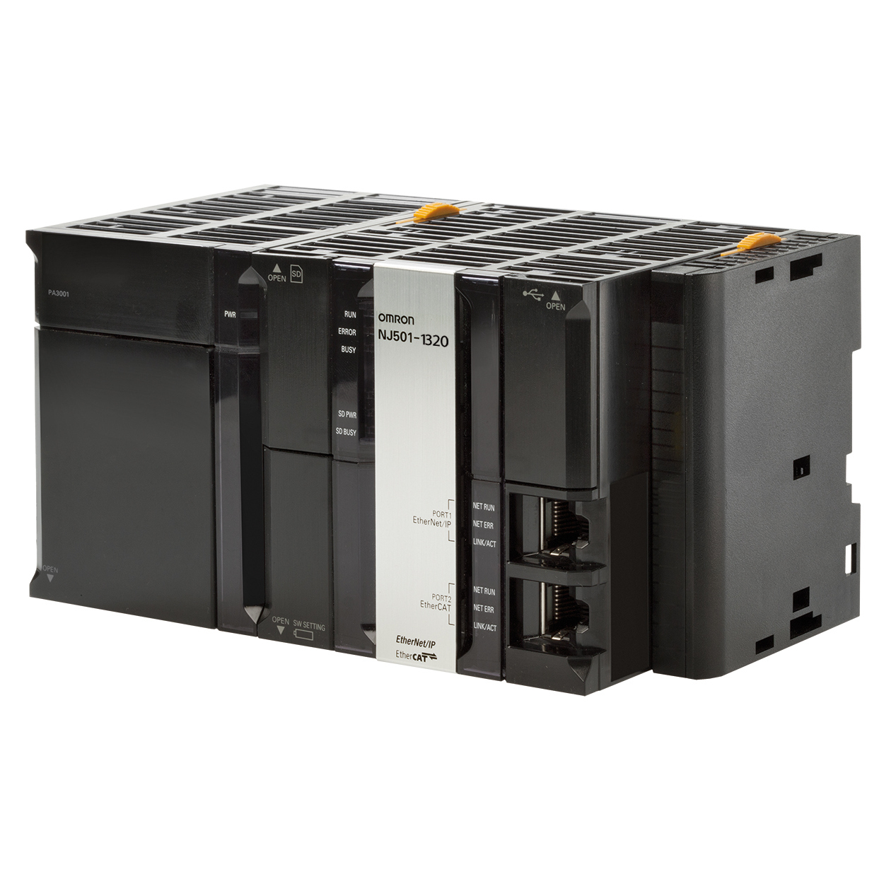 Omron NJ501-1320 OMRON SYSMAC CPU WITH DATABASE CONNECTIVITY, 20MB