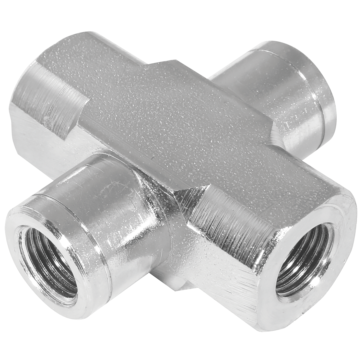 Burnett & Hillman 13023 BURNETT & HILLMAN 1/8" BSPP EQUAL FEMALE CROSS ...