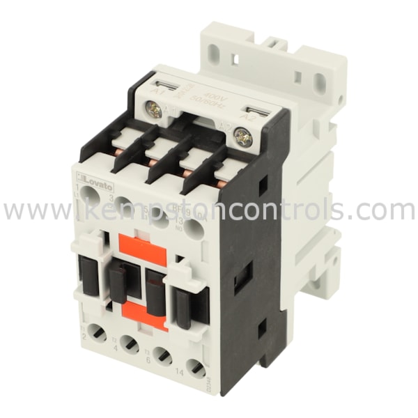 Contattore Tripolare Lovato BG0910A400 - 9A AC3, 400 VAC - Per Impianti Industriali E Civili