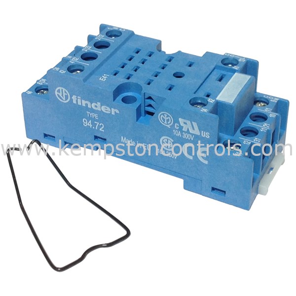 Finder 94.72SMA RELAY BASE 8 PIN Kempston Controls