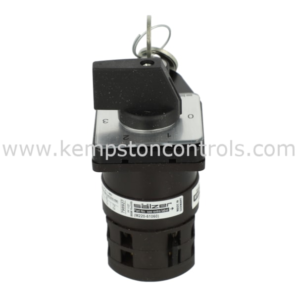 Salzer M220-61060-060M1 SALZER 20A 1P 3POS. MULTI-STEP SWITCH IP66 ...