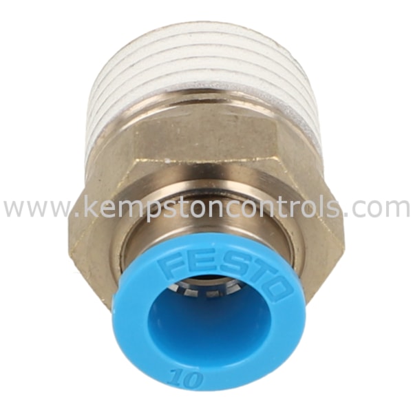 FESTO QS-1/2-10 FESTO PUSH-IN FITTING, STANDARD SIZE, 9MM, -0.95 - 6 ...