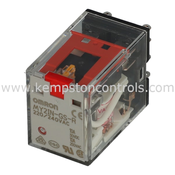 AC 220V Bobina 8 Pines DIN Rail Electromagnética Relé De Potencia 8 - Foto 2