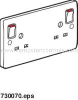 Legrand 730077 LEGRAND SKT 13A SWT 2G DP SPEC PIN | Kempston Controls