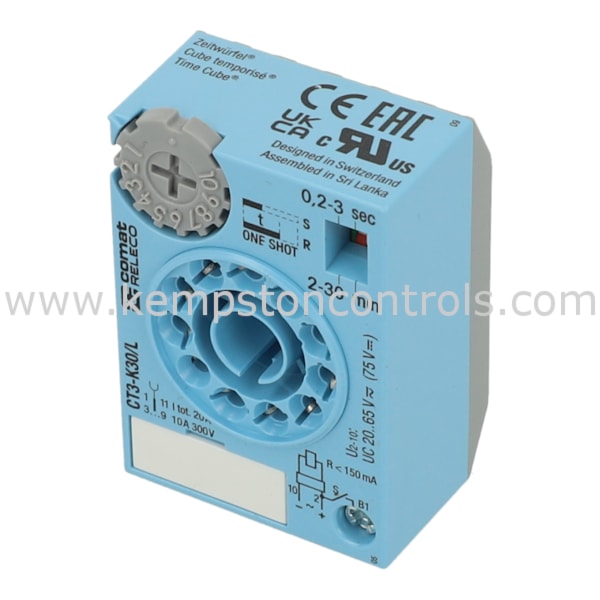 Releco CT3-K30/L RELECO TIME CUBE, 20-65V, PLUGGABLE, TIME FUNCTIONS: K ...