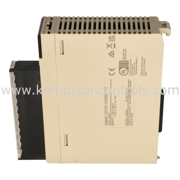 Omron CS1W-AD081-V1 OMRON ANALOG INPUT UNIT, 8X INPUTS 1-5V, 0-5V