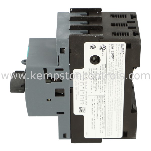 thumbnail interactive-video image 1 of Siemens 3RV2011-1HA10 MSP Overload Relay – Class 10, 5.5-8 Amp, 3-Pole, Size S00 1 of 5