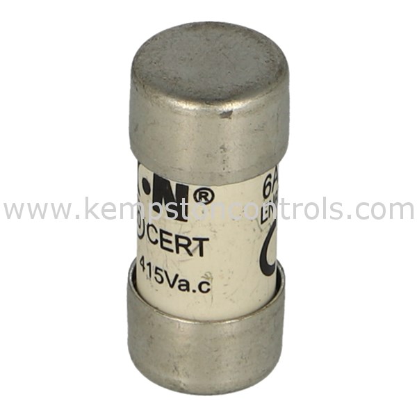 Bussmann SMD6 STREET LIGHTING FUSE 6A, 415V FUSELINK, LOW VOLTAGE, BS88, 13 X 29 MM, GG/GL