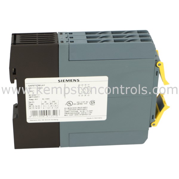 Siemens 3SK1111-1AW20 SIEMENS SIRIUS SAFETY RELAY, RELAY ENABLING ...