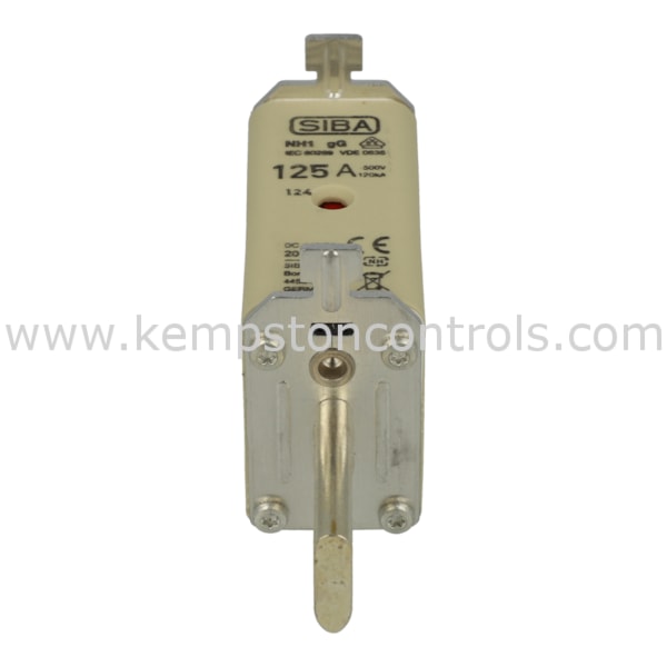 fuse 2028220 siba ultra rapid nh000 125a, 690v, 200ka