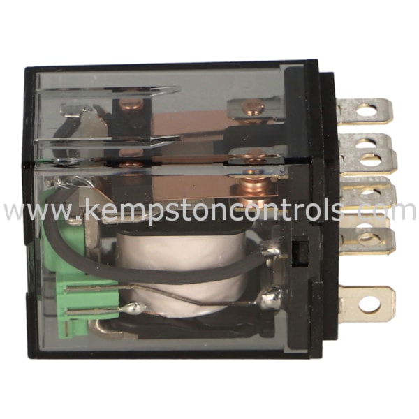 Relè FUJI HH62P-FL/24 DC24V 2 Poli Con Soppressione Sovratensioni E Indicatore - Compatibile Con Modelli RP2CPG-DE