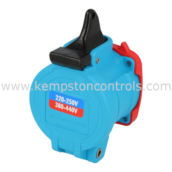 Marechal 3114016354 DS1 SOCKET, 30A, 440V, 2P+N+E, POLY, BLUE, IP55