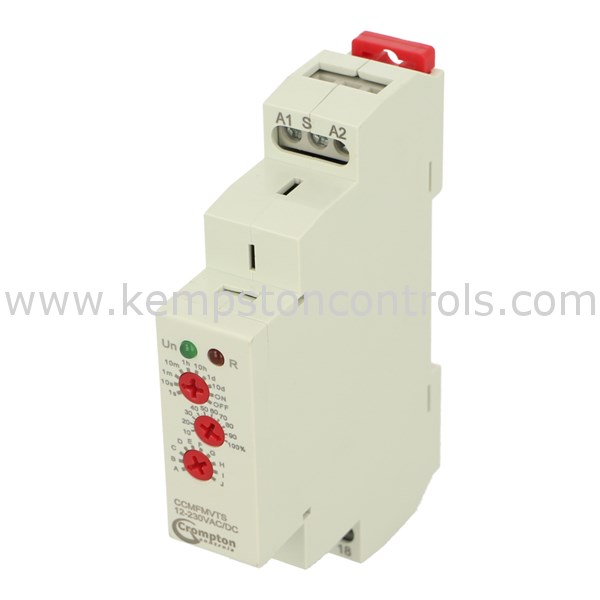 Crompton Controls CCMFMVTS 12-230VAC CROMPTON CONTROLS ELECTRONIC TIMER ...