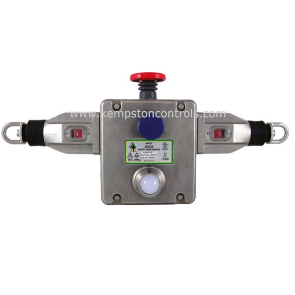 Idem 145023FZ IDEM SAFETY ROPE SWITCH, SERIES GLHDSS, 4NC, 2NO, SNAP