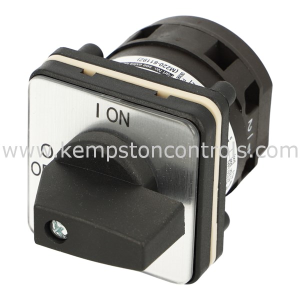 Salzer M22061192003M1 20A ROTARY CAM SWITCH ON/OFF Kempston Controls