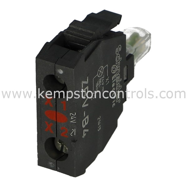 Schneider ZBVB4 SCHNEIDER LIGHT BLOCK FOR HEAD, 22MM, RED, INTEGRAL LED ...