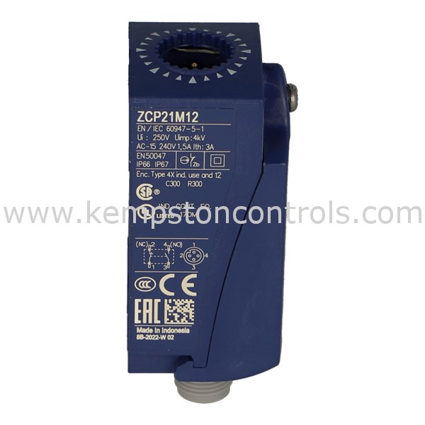 Schneider ZCP21M12 LIMIT SWITCH, PLASTIC BODY ZCP COMPACT 1NC+1NO