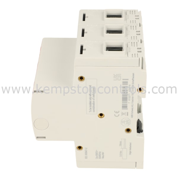 ABB 2CCS803901R0599 ABB CURRENT LIMITER, 63A, 3 POLE, SELF-RESETTING ...