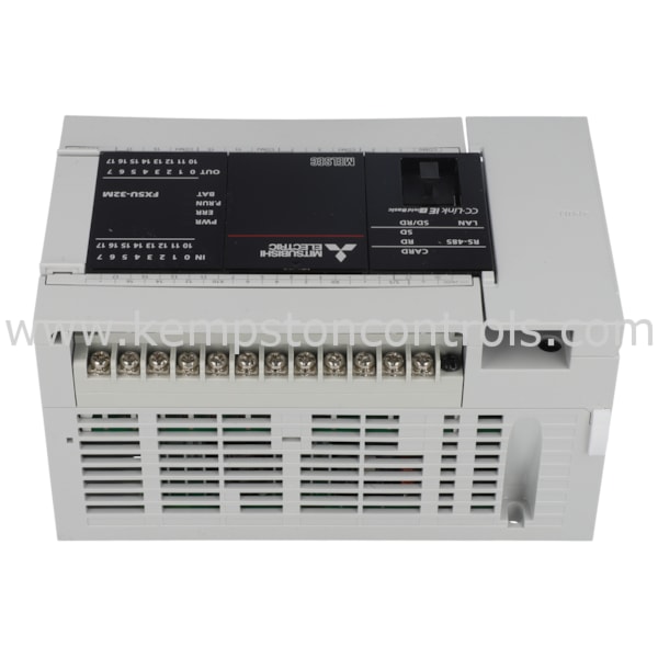MITSUBISHI FX5U-32MR/DS MITSUBISHI FX5U CPU MODULE DC 24V; 16 INPUTS DC ...