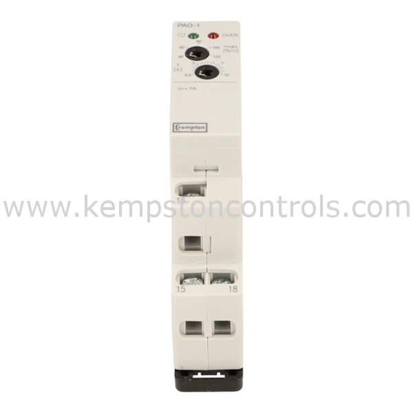 Pao Instruments Crompton Instruments PAO-1 CROMPTON INSTRUMENTS OVERCURRENT RELAY ...