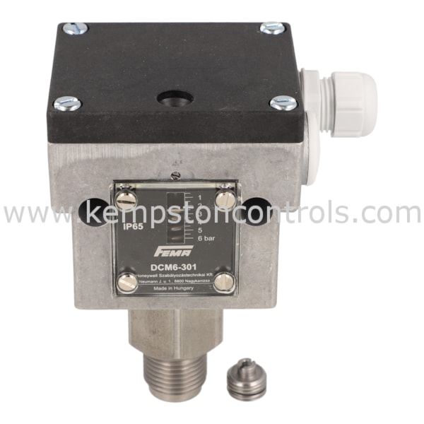 Honeywell Fema DCM6301 UNIVERSAL PRESSURE SWITCH, 0.56 BAR RANGE, SPCO, TERMINAL CONNECTION