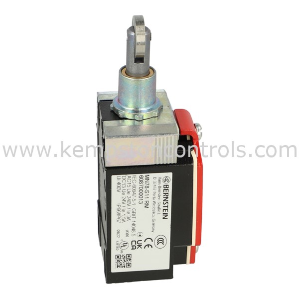 Bernstein 6087000013 METAL BODIED LIMIT SWITCH, 240V AC/24V DC, 1 NC