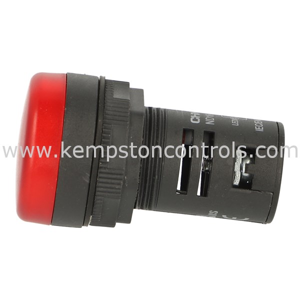 CHINT ND16-R24 CHINT RED LED INDICATOR LIGHT, 22MM CONTROL COMPONENT ...