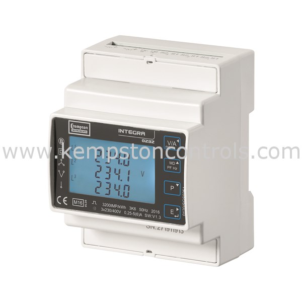 Crompton Instruments INT0230S01 INTEGRA 0230 DINRAIL MULTIFUNCTION