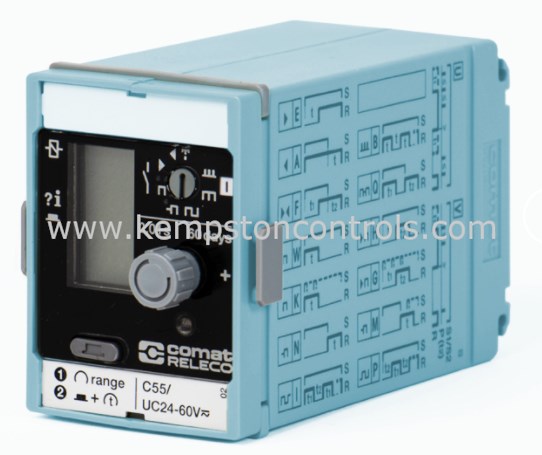 Relè Temporale Inseribile Comat RELCO C55/UC110-240V, Timer Relè Di Potenza, Nuovo, Made In Singapore