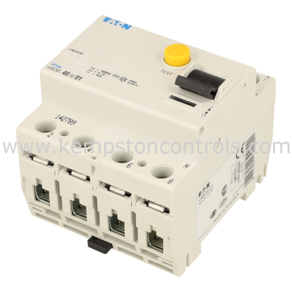 Eaton Moeller MRCM-40/4/01 MOELLER RCCB 40A 4POLE 100MA AC-TYPE ...