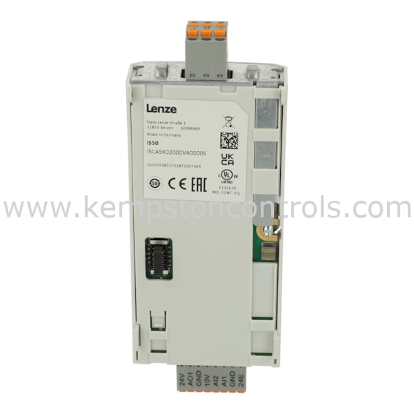 Lenze I5CA5K02000VA0000S LENZE I550 CONTROL UNIT, STANDARD I/O, WITH IO ...