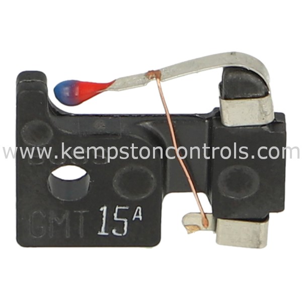 Bussmann BKGMT15A INDICATING FUSE, FASTACTING, 15A, 60VDC/125VAC, ORANGE, TINPLATED