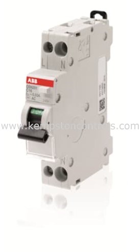 ABB 2CSR255150R1164 RCBO, 1P+N, 16A, 30MA RESIDUAL, 23-240VAC, 500V ...
