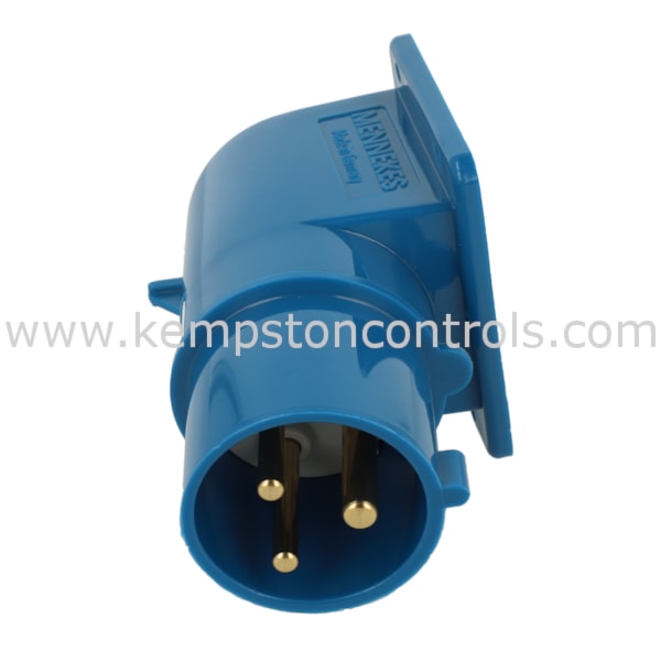 Mennekes 381 MENNEKES BLUE WALL/PANEL INLET IP44 32A 3P 230V 6H ...