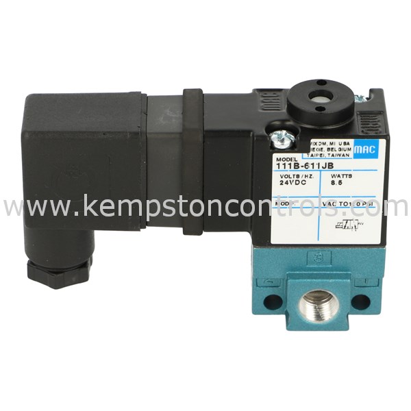 Valvola Solenoidale MAC 111B-616AA – 3 Vie – Bobina 24VDC 8,5W – USA