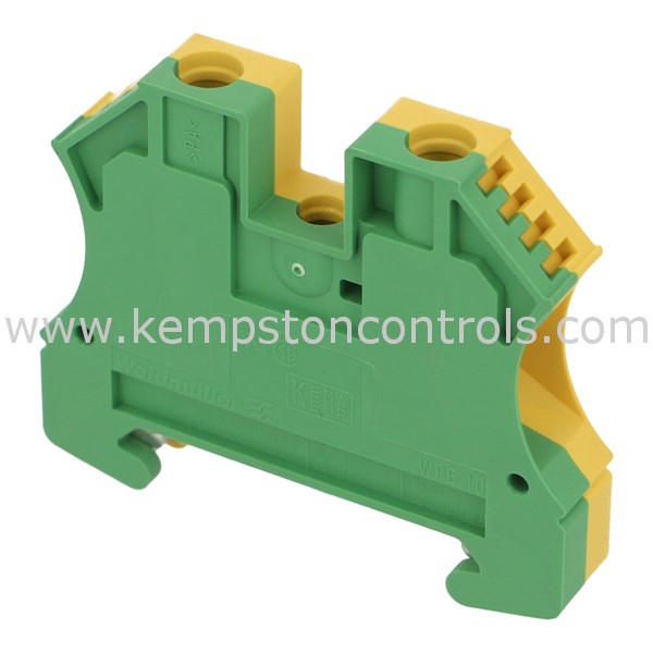 Weidmuller 1010300000 TERMINAL BLOCK, SCREW CONNECTION, GREEN/YELLOW