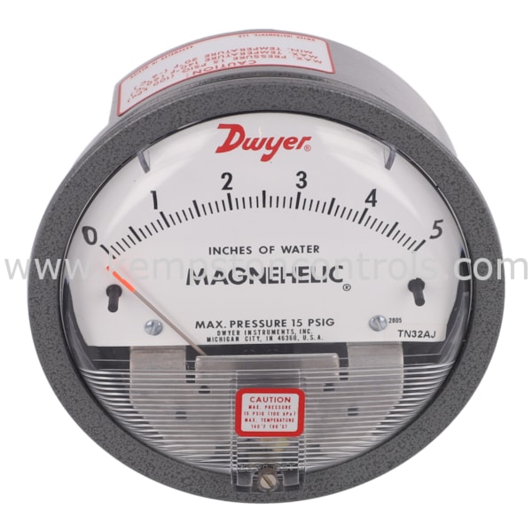Dwyer 2005 DWYER 2005 SERIES MAGNEHELIC WATER GAUGE 1/8