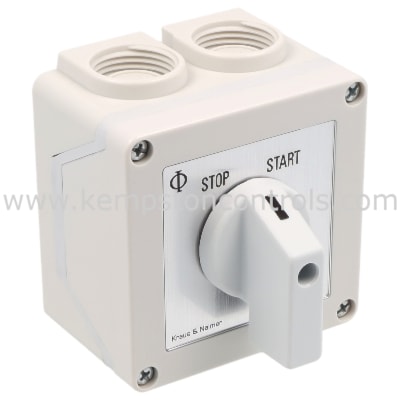 Kraus and Naimer CA10.A292.PF1 KRAUS AND NAIMER ON/OFF SWITCH, 20A, 3 ...