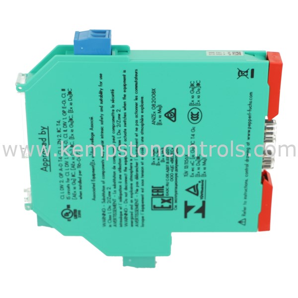 Pepperl + Fuchs KCD2-SR-EX1 P + F SWITCH AMPLIFIER SINGLE CHANNEL ...