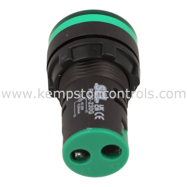 Panel Essentials PL22-230G SCL LED INDICATOR, 22MM, 230VAC, GREEN ...