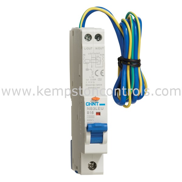 Interruttore Differenziale Chint NB2LE-C20 - 20A Curva C - 1P+N Tipo AC