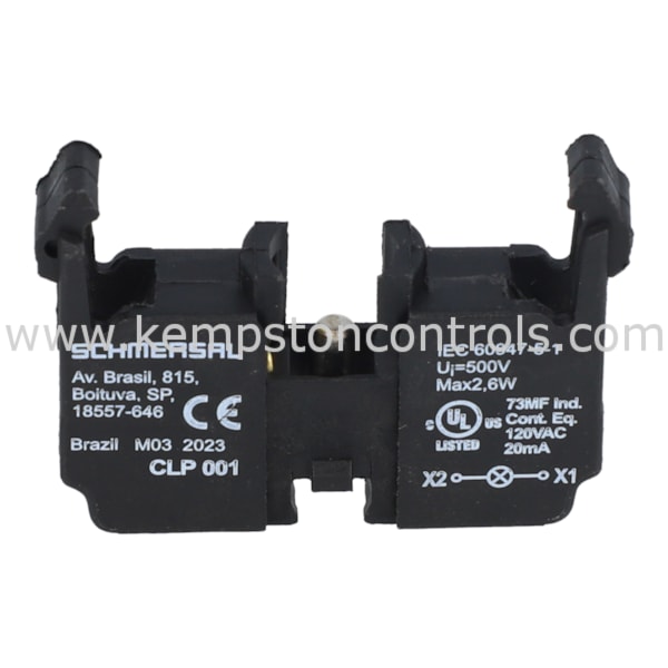 Schmersal CLP001 SCHMERSAL LIGHT TERMINAL BLOCK CONTACT ELEMENT, SNAP ...