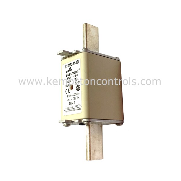 Fusible Eaton Bussmann 170M3814D 160A 690V - Module D'alimentation - Neuf Sous Blister