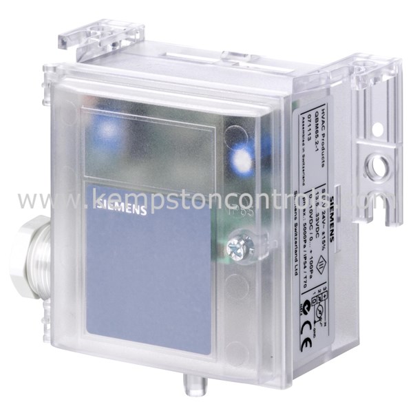 Siemens Smart Infrastructure QBM30201 AIR DUCT DIFFERENTIAL PRESSURE