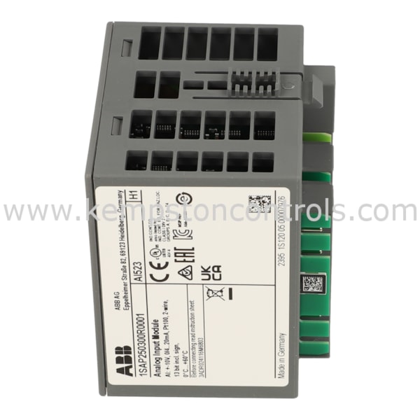 ABB 1SAP250300R0001 ABB AI523:S500 ANALOG IN.MODULE, 16AI, U/I/RTD ...