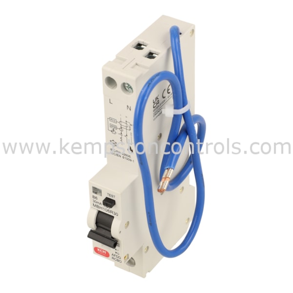 KCM Classic MBH106R30AFDD MEM CLASSIC MCB, RCBO, AFDD, SINGLE POLE ...