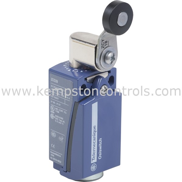 Telemecanique Sensor OsiSense XC Standard Limit Switch XCKP - thermoplastic roller lever - 1NC 1NO - Snap - Pg11, XCKP2118G11