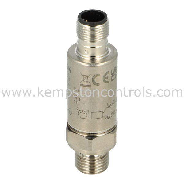 IFM PT5504 PRESSURE TRANSMITTER, M12, 010BAR, G1/4 EXERNAL THREAD