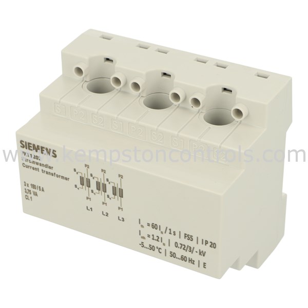 Siemens 7KT1202 CURRENT TRANSFORMER AC 3X 150/5 A Kempston Controls