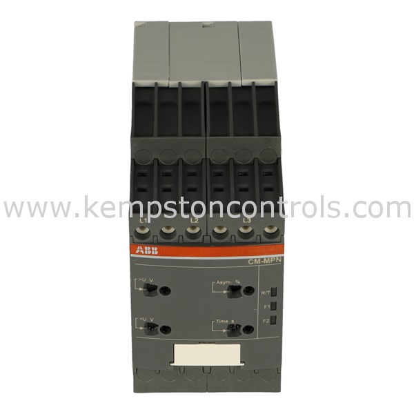 ABB 1SVR760489R8300 THREEPHASE MONITORING RELAY 530820VAC, 2 C/O, 0.130SEC,50/60HZ, 4A,24VDC
